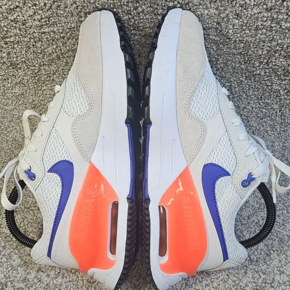 Nike Air‎ Max SC Women's 8 White Purple Orange Low Top Sneakers DM9538-101